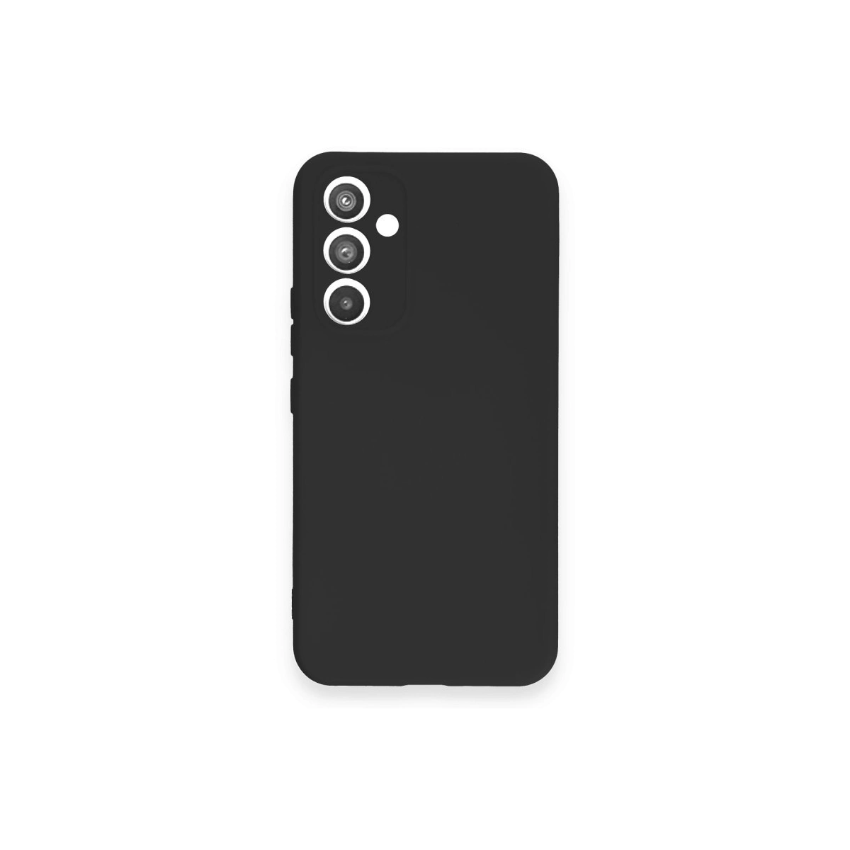 Evimdeyokyok Samsung Galaxy A54 5G Kılıf Nano İçi Kadife Silikon - Siyah