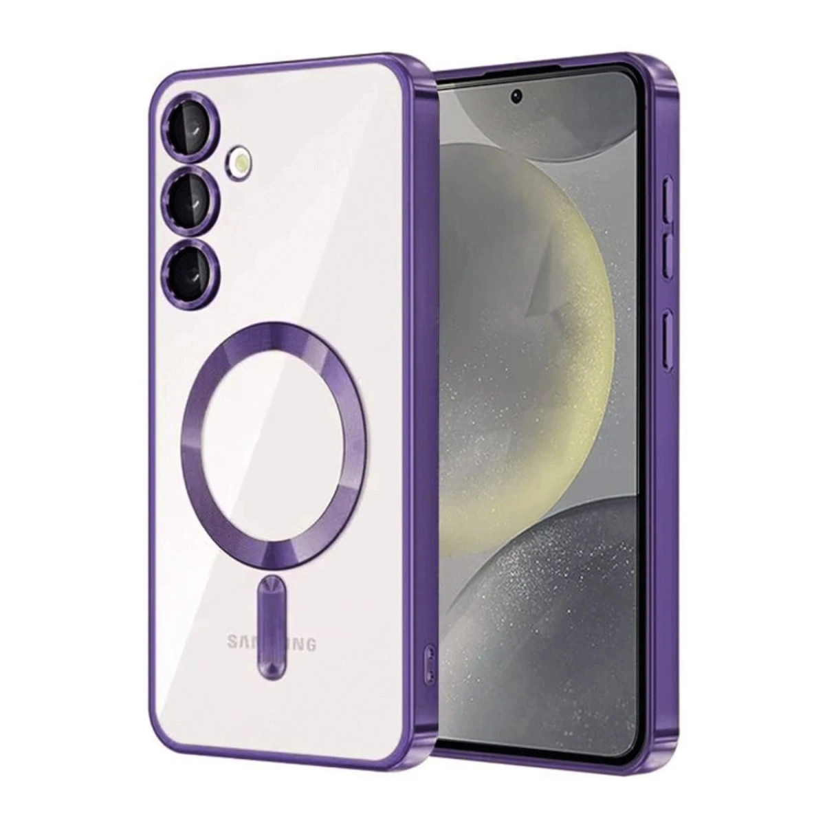 Evimdeyokyok Samsung Galaxy A56 Kross Magneticsafe Kapak - Mor