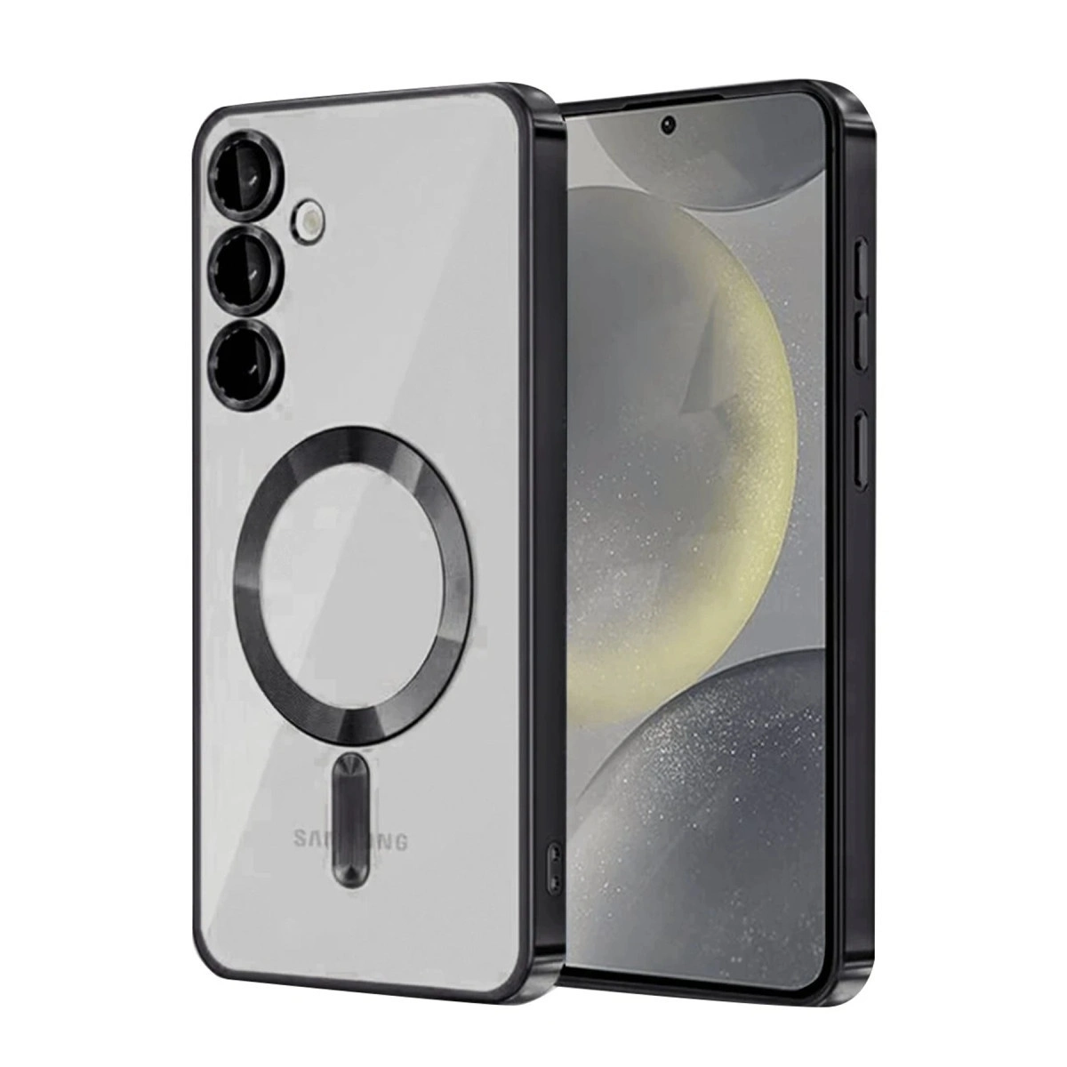 Evimdeyokyok Samsung Galaxy A56 Kross Magneticsafe Kapak - Siyah