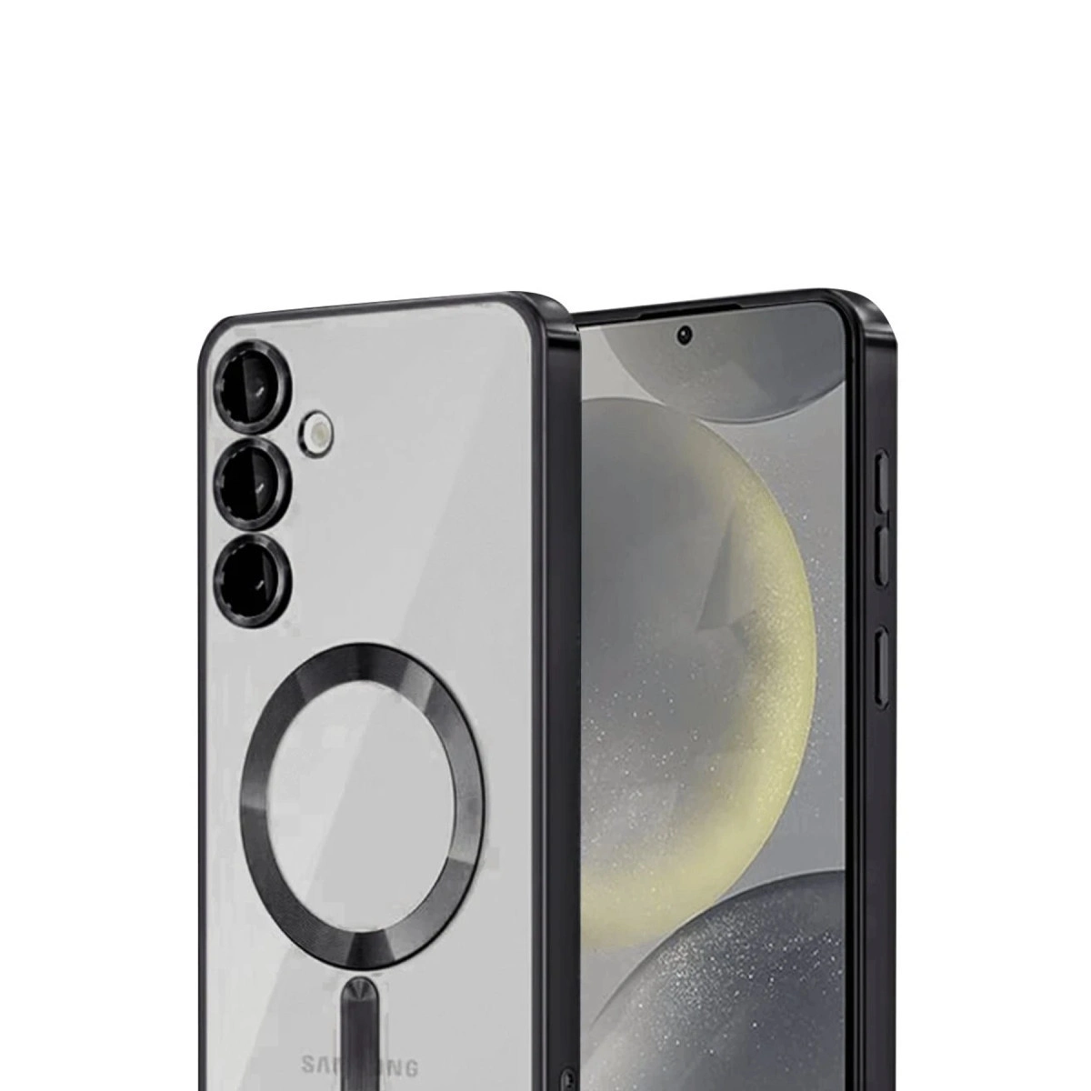 Evimdeyokyok Samsung Galaxy A56 Kross Magneticsafe Kapak - Siyah