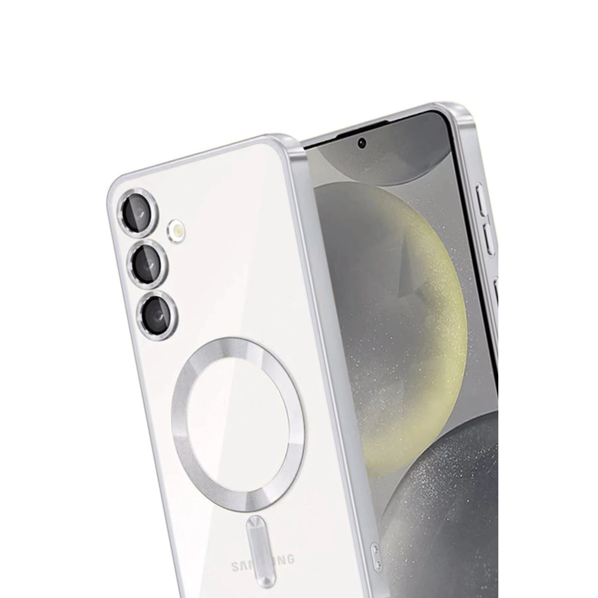 Evimdeyokyok Samsung Galaxy A56 Kross Magneticsafe Kapak - Titan Gri