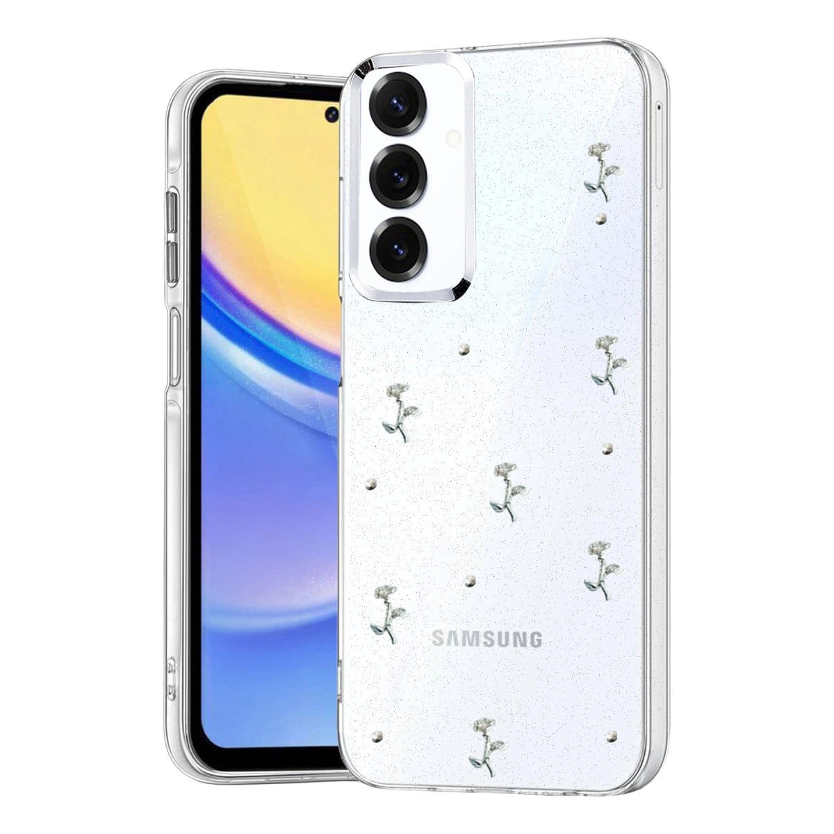 Evimdeyokyok Samsung Galaxy A57 5G Fiyonk Desenli Kapak - Desen 4