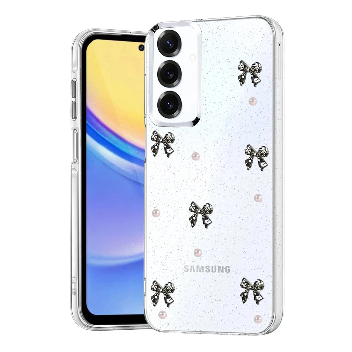 Evimdeyokyok Samsung Galaxy A57 5G Fiyonk Desenli Kapak - Desen 8