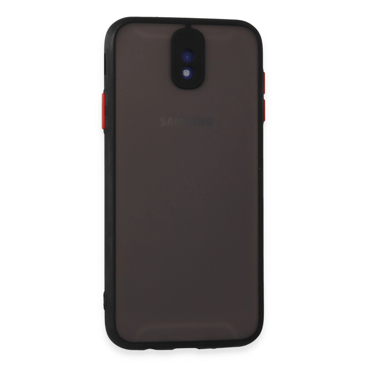 Evimdeyokyok Samsung Galaxy J7 Pro / J730 Kılıf Montreal Silikon Kapak - Siyah