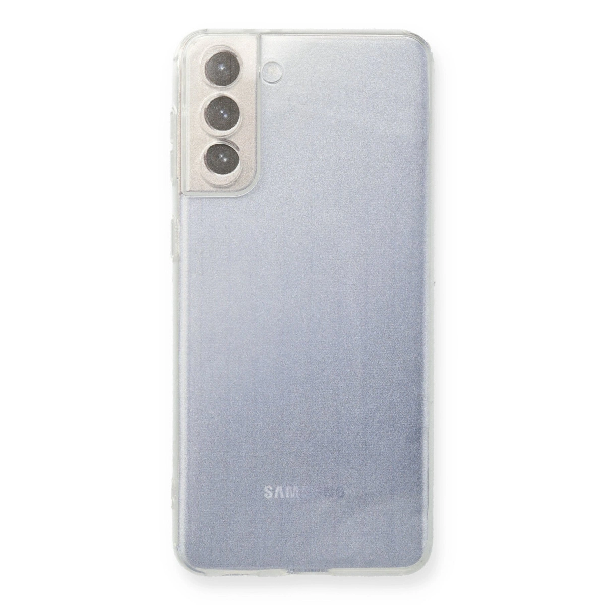 Evimdeyokyok Samsung Galaxy S21 Fe Kılıf Lüx Şeffaf Silikon
