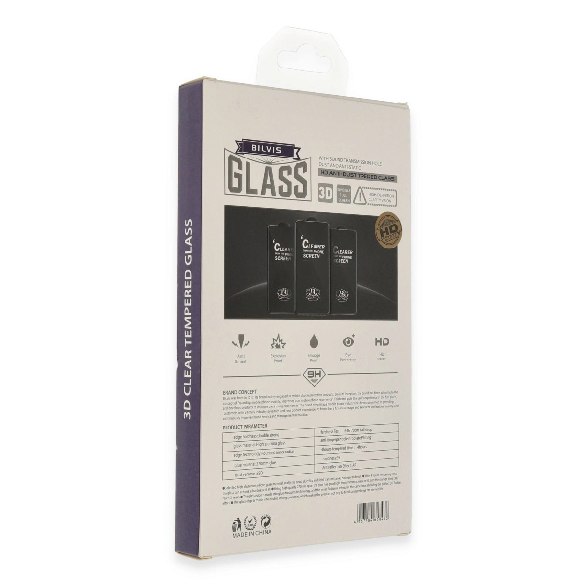 Evimdeyokyok Samsung Galaxy S24 Ultra Bilvis 3D Cam Ekran Koruyucu