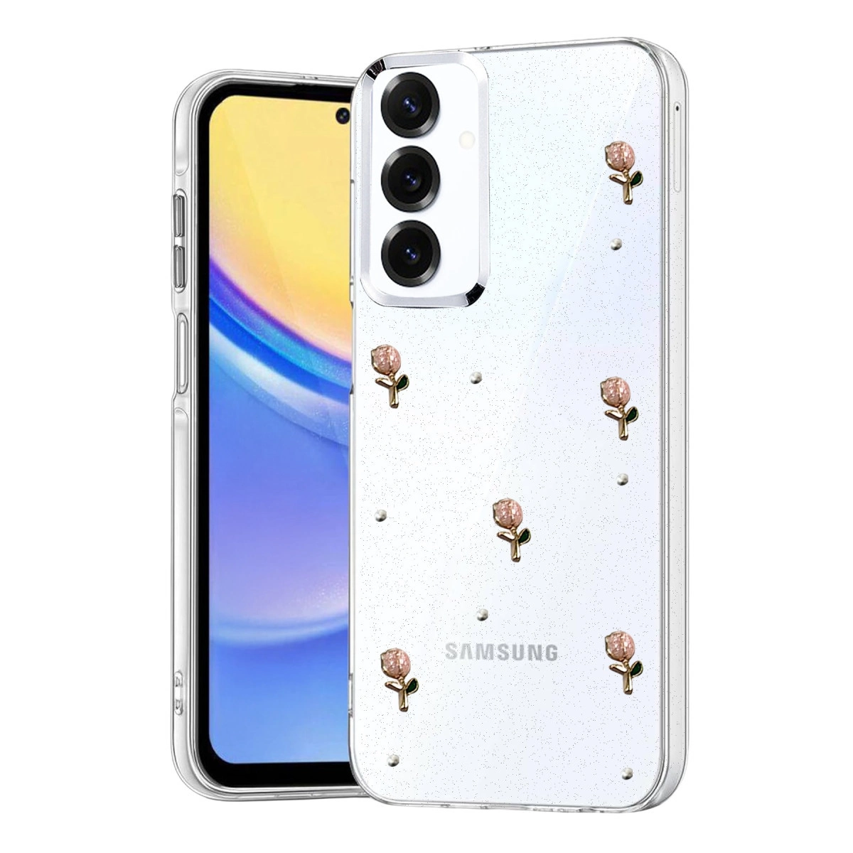 Evimdeyokyok Samsung Galaxy S25 Fiyonk Desenli Kapak - Desen 6