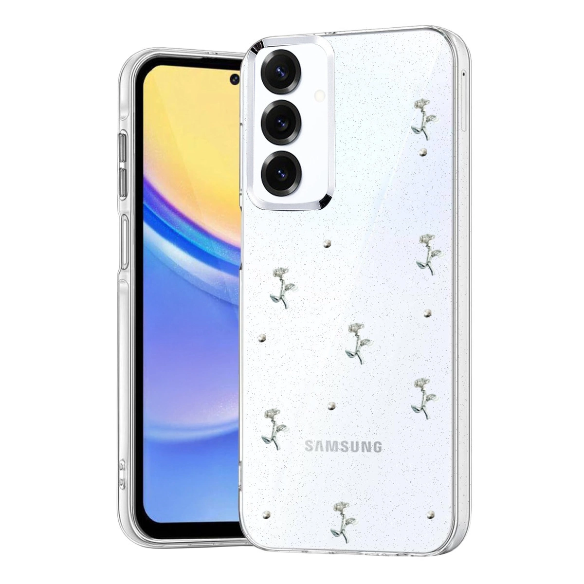 Evimdeyokyok Samsung Galaxy S25 Plus Fiyonk Desenli Kapak - Desen 4