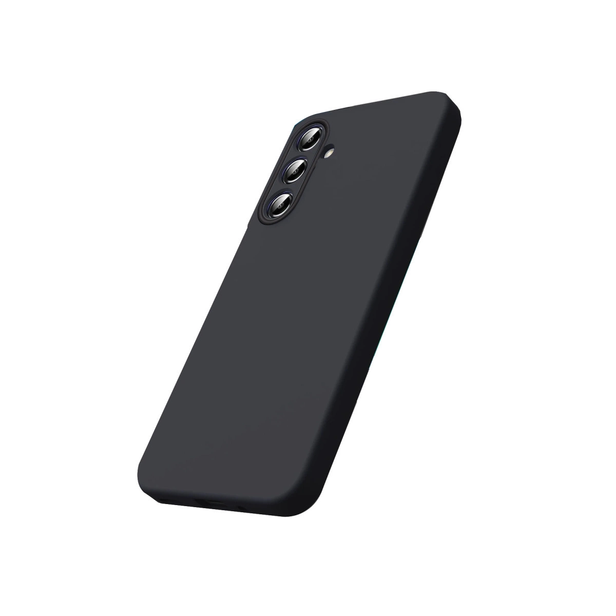 Evimdeyokyok Samsung Galaxy S26 Nano İçi Kadife Silikon - Siyah