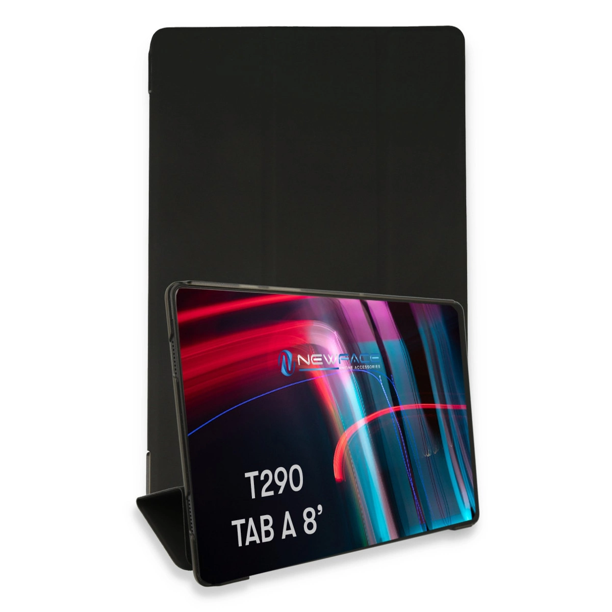 Evimdeyokyok Samsung Galaxy T290 Tab A 8 Kılıf Tablet Smart Kılıf - Siyah