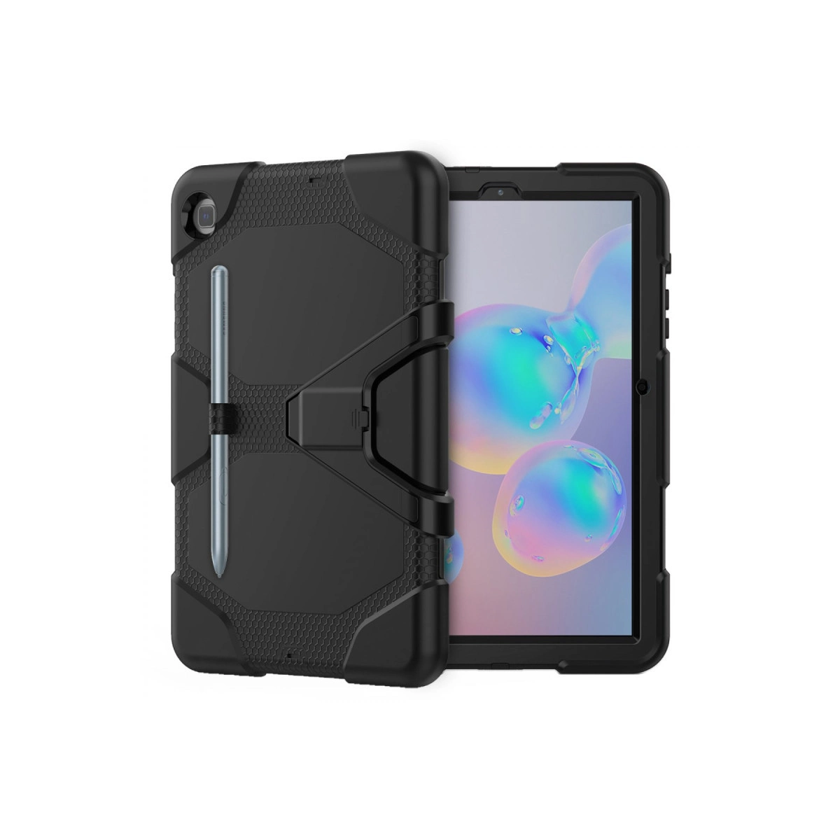 Evimdeyokyok Samsung Galaxy T500 Tab A7 10.4 Kılıf Griffin Tablet Kapak - Siyah