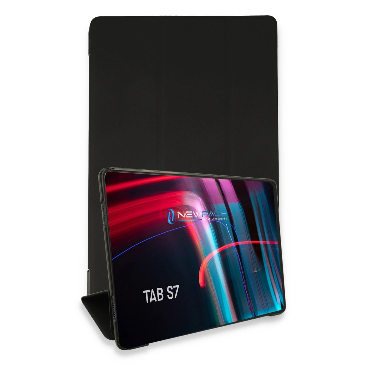 Evimdeyokyok Samsung Galaxy T870 Tab S7 11 Kılıf Tablet Smart Kılıf - Siyah
