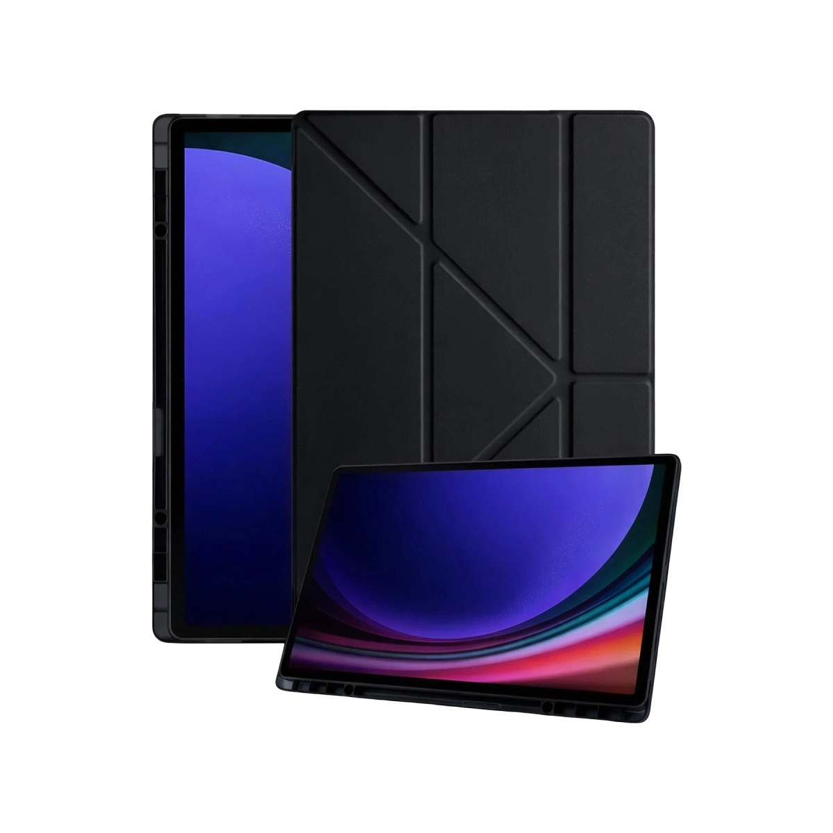 Evimdeyokyok Samsung Galaxy Tab A11 Kalemlikli Mars Tablet Kılıfı - Siyah