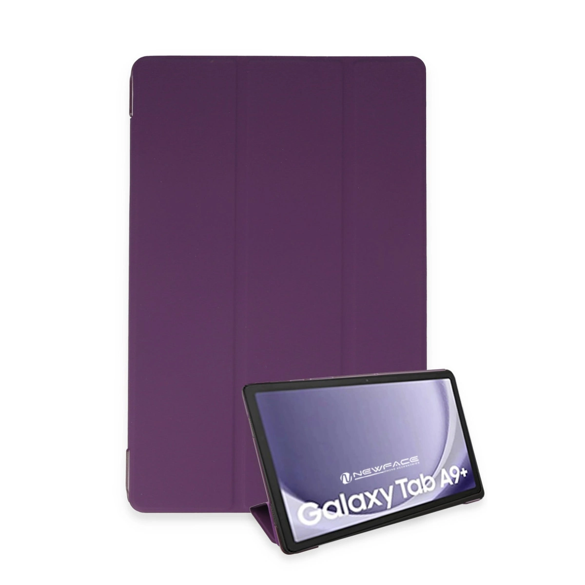 Evimdeyokyok Samsung Galaxy Tab A9 Plus Kılıf Tablet Smart Kılıf - Mor