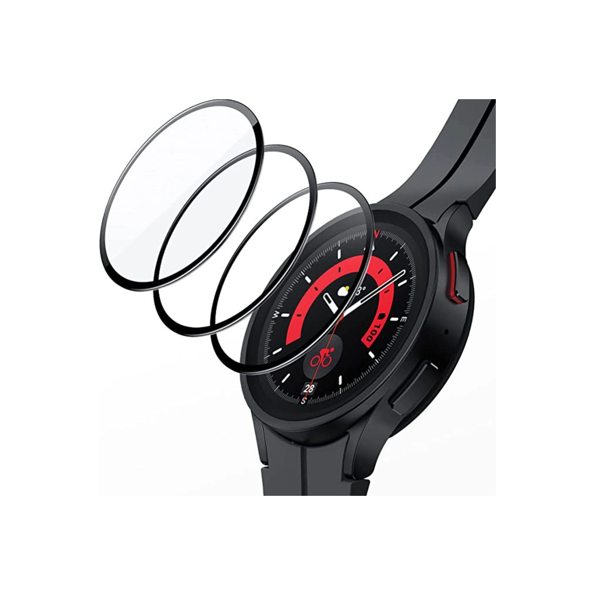 Evimdeyokyok Samsung Galaxy Watch 4 42Mm Polymer Nano Ekran Koruyucu - Şeffaf