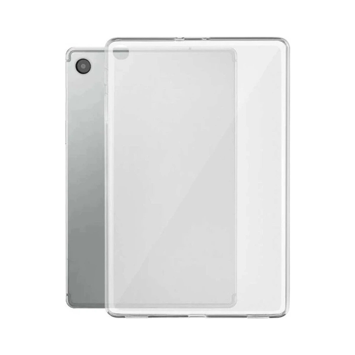 Evimdeyokyok Samsung Galaxy X200 Tab A8 10.5 Kılıf Tablet Şeffaf Silikon - Şeffaf