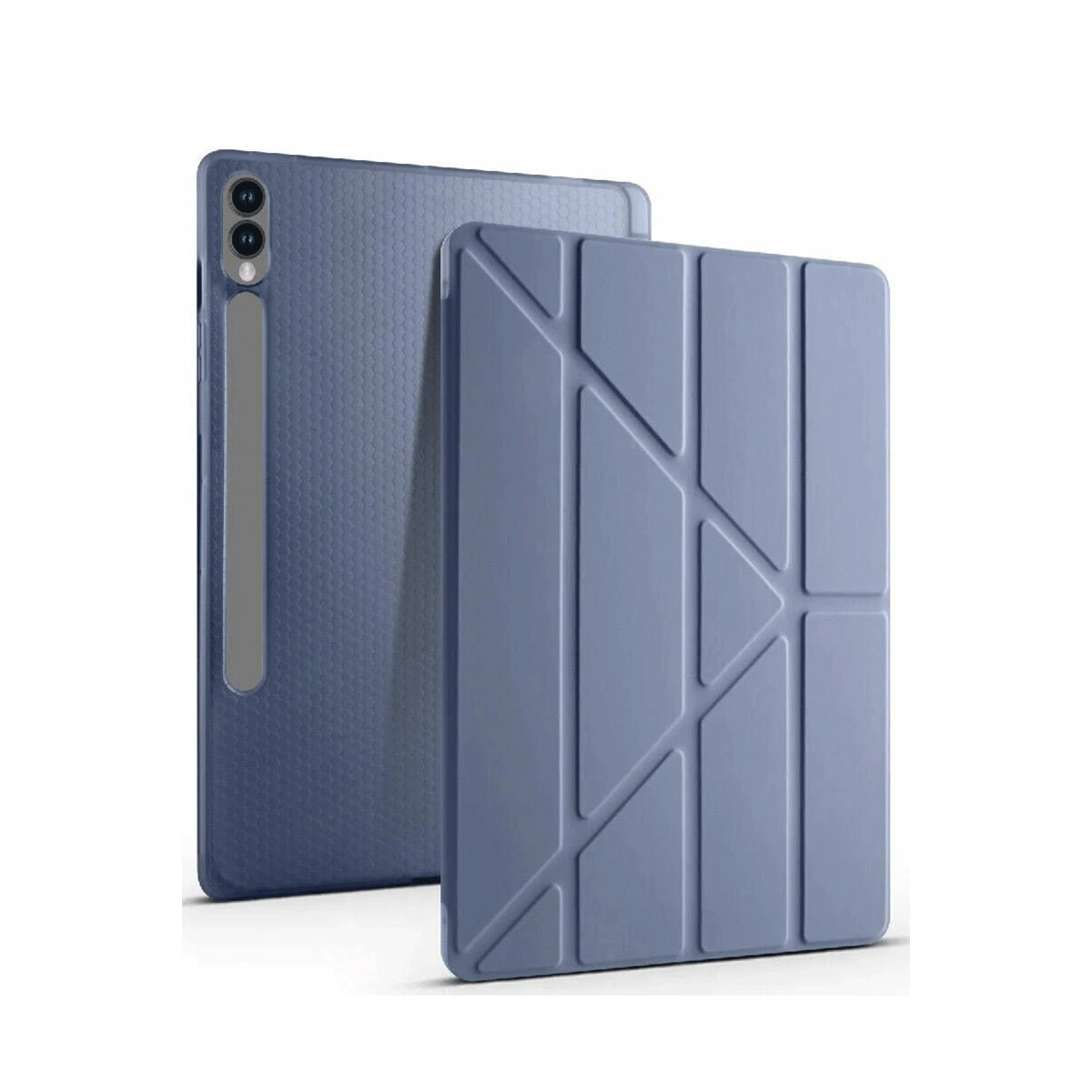 Evimdeyokyok Samsung Galaxy X610 Tab S9 Fe Plus 12.4 Kılıf Kalemlikli Mars Tablet Kılıfı - Lavender