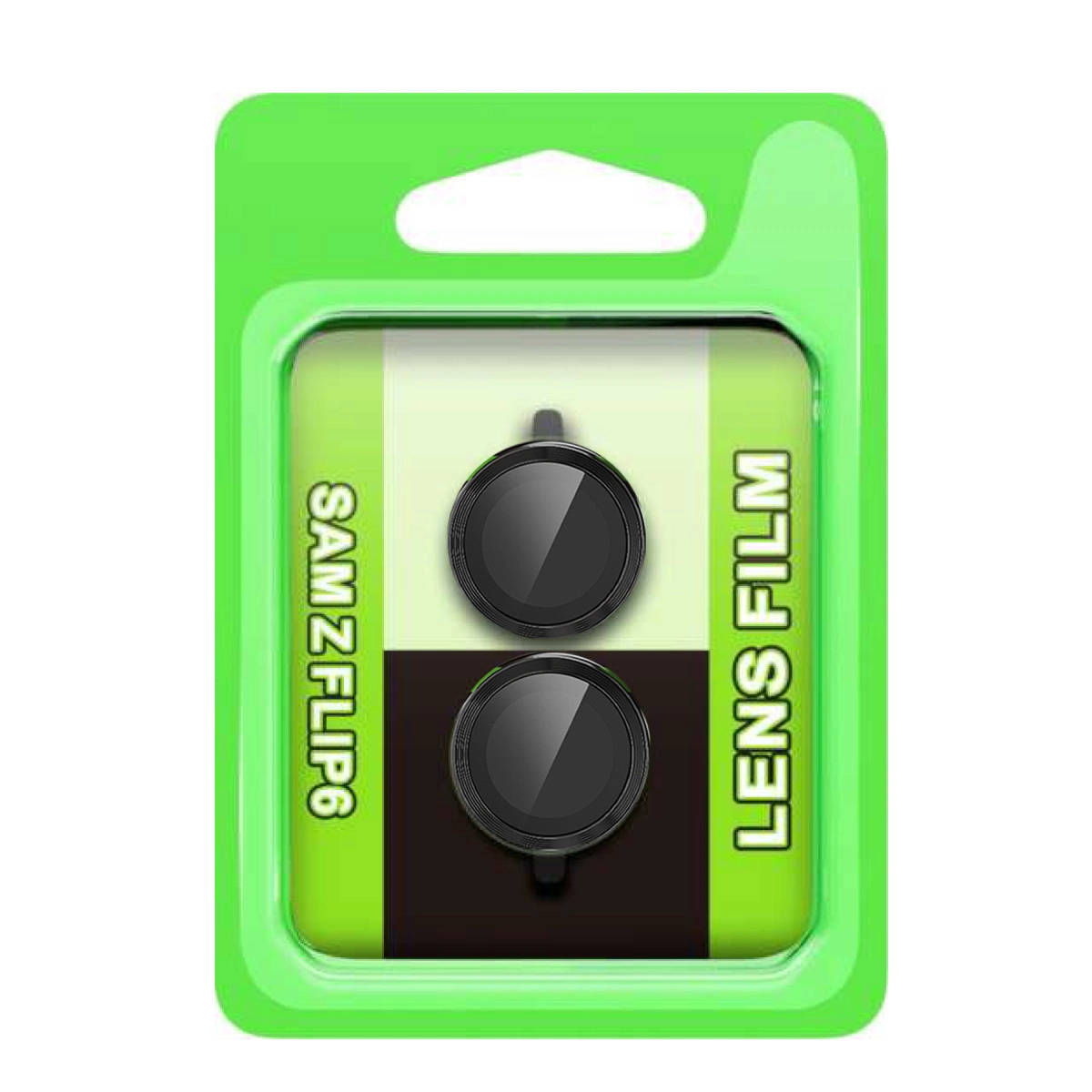 Evimdeyokyok Samsung Galaxy Z Flip 6 Raze Metal Kamera Lens - Siyah