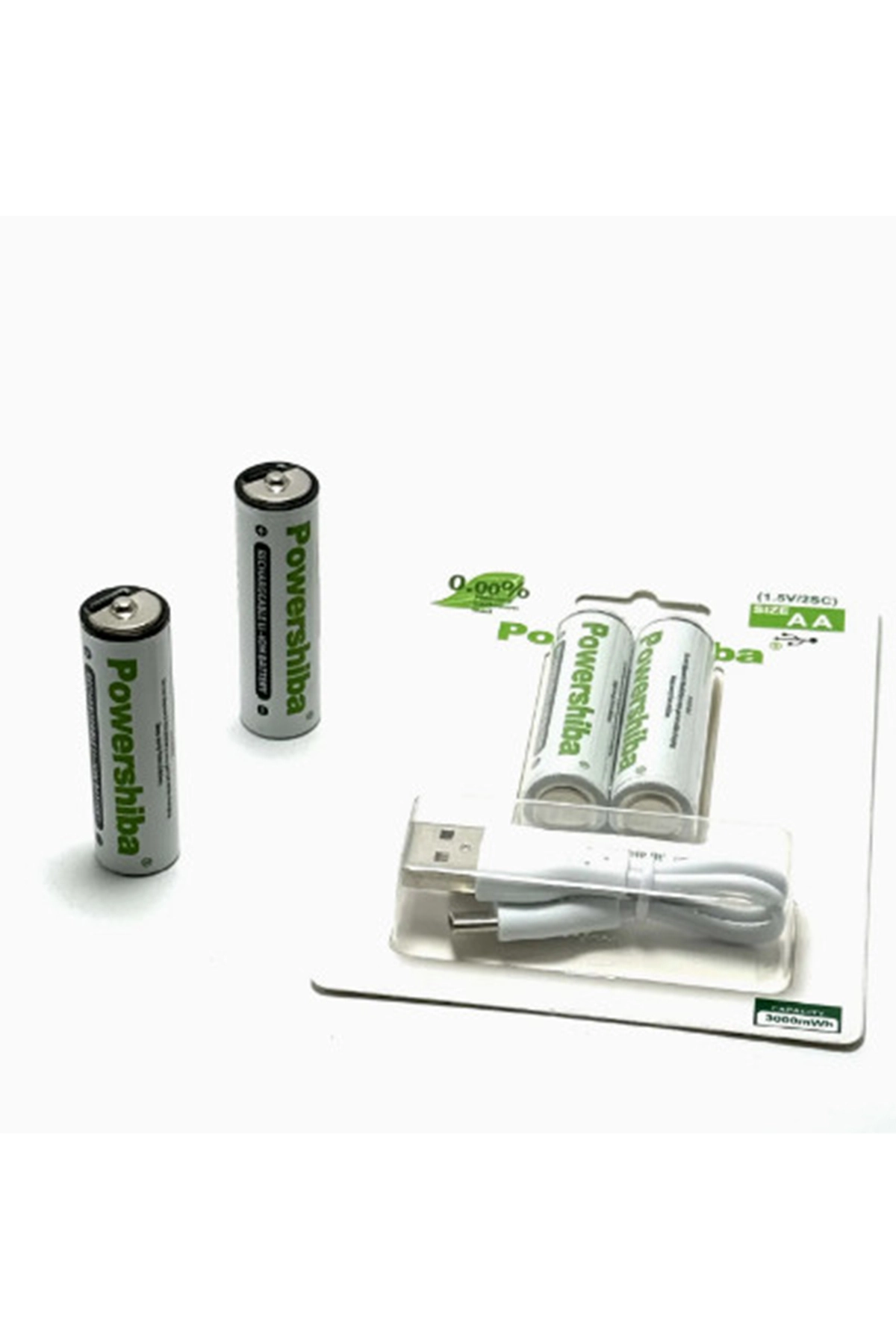 Evimdeyokyok Şarj Edilebilir Pil Type-C Şarjlı Li-Ion Lityum Kalem Pil 2800Mah/1.5V/Aa Şarjlı Pil