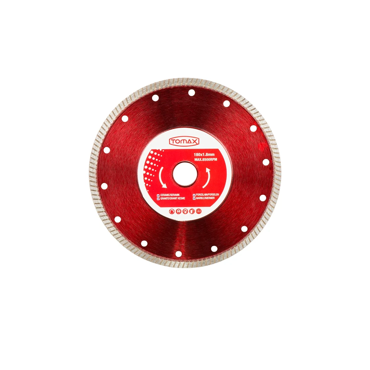 Evimdeyokyok Seramik Fayans Kesici Disk - 125X1,3X22