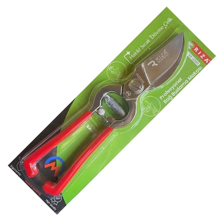 Evimdeyokyok Sıcak Dövme Çelik Pro Ergonomik Bahçe Bağ Makası 24 Cm