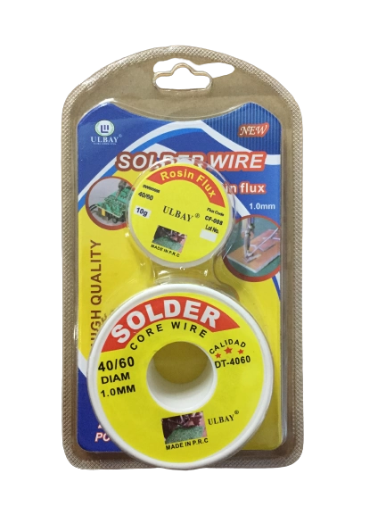 Evimdeyokyok Solder Wire+Rosin Lehim Teli Ve Pastası 2Li Set