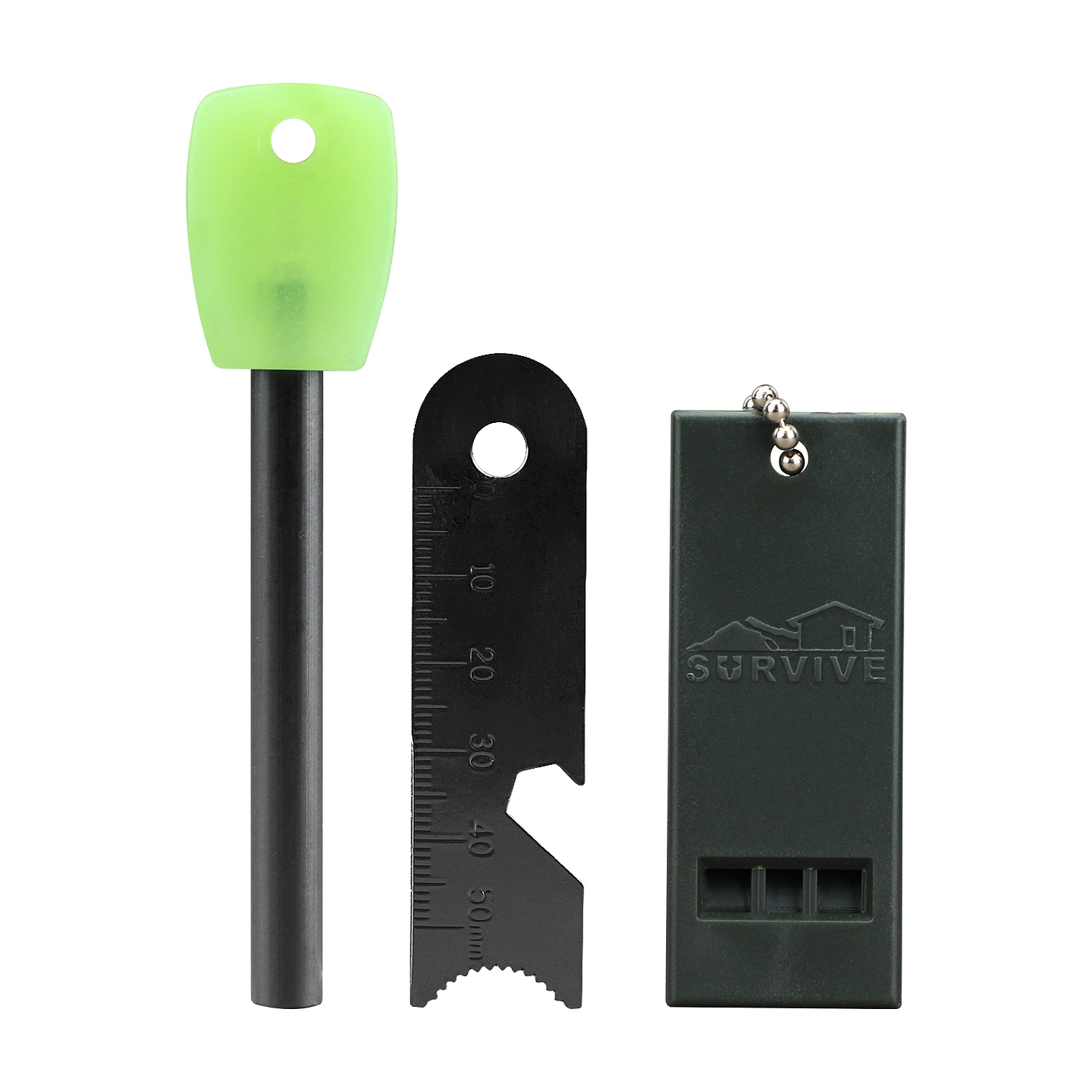 Evimdeyokyok Survive Magnezyum Çubuğu Ateş Başlatıcı Çakmak Taşı
