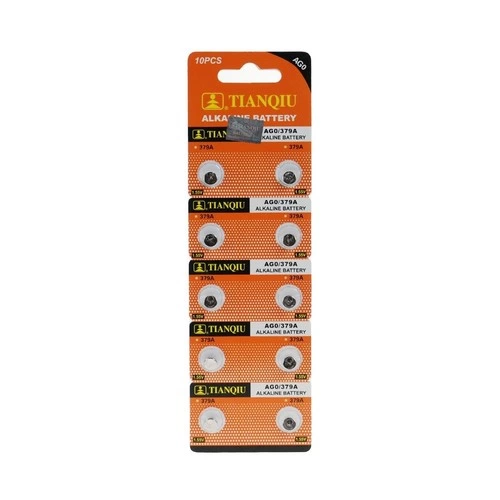 Evimdeyokyok Tianqiu Ag0 Lr69/Lr521/379 Alkalin 10 Lu Düğme Pil