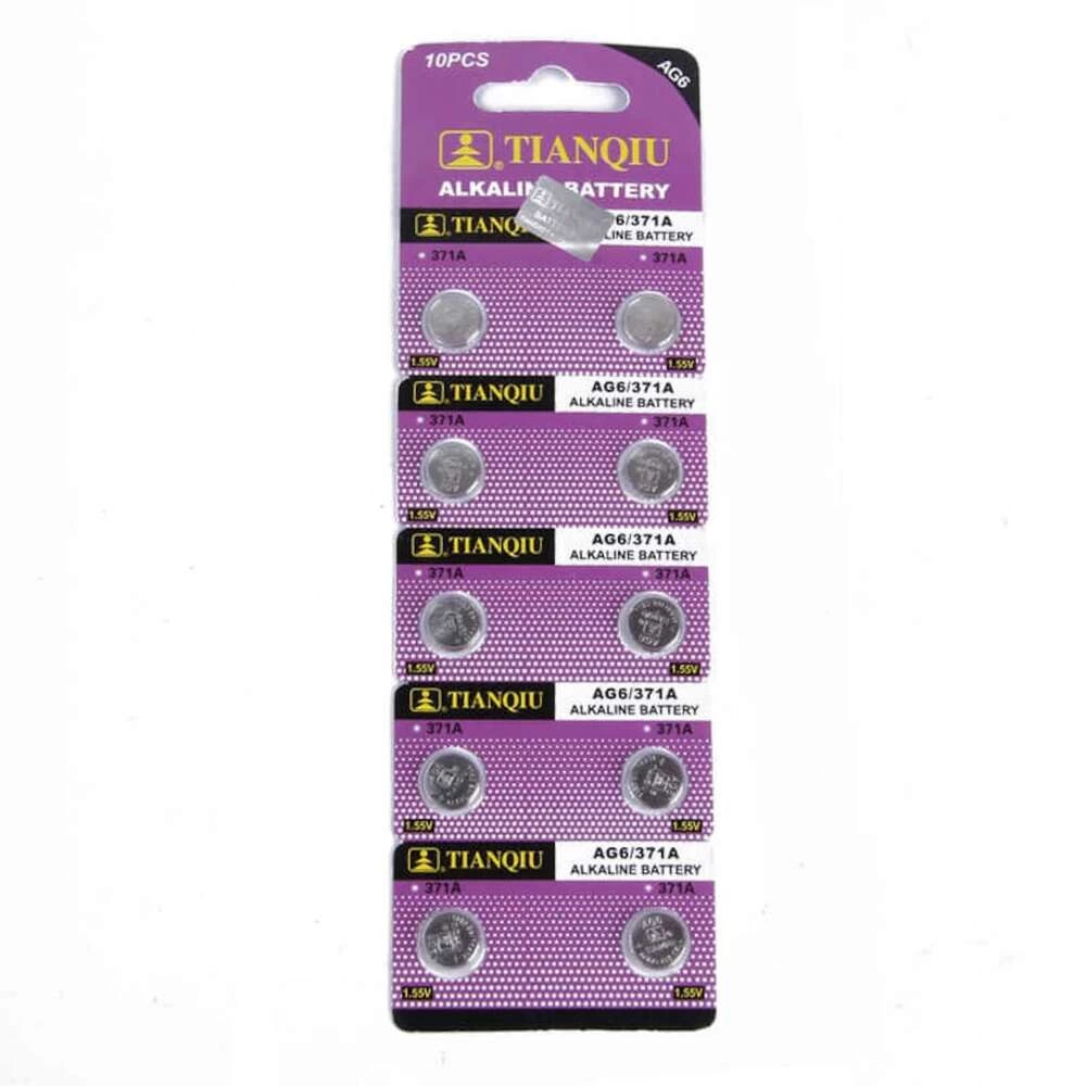 Evimdeyokyok Tianqiu Ag6 Lr920/371 Alkalin 10 Lu Düğme Pil