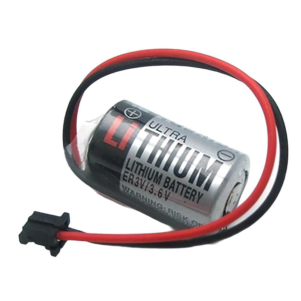 Evimdeyokyok Toshiba Er3V 3.6V 1/2Aa Size Lithium Pil - Siyah Soket