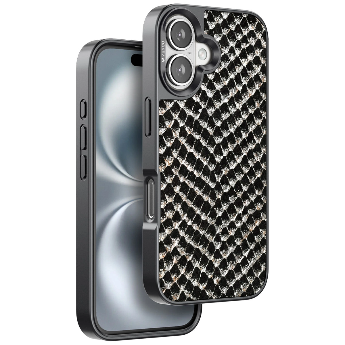 Evimdeyokyok Venco Apple İphone 16 Viper Kapak - Siyah