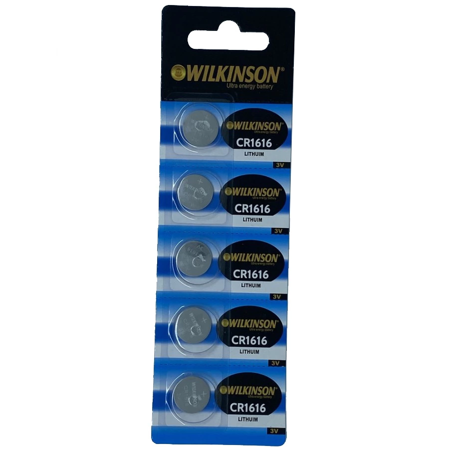Evimdeyokyok Wilkinson 1616 3V Lityum Düğme Pil 5 Li Paket