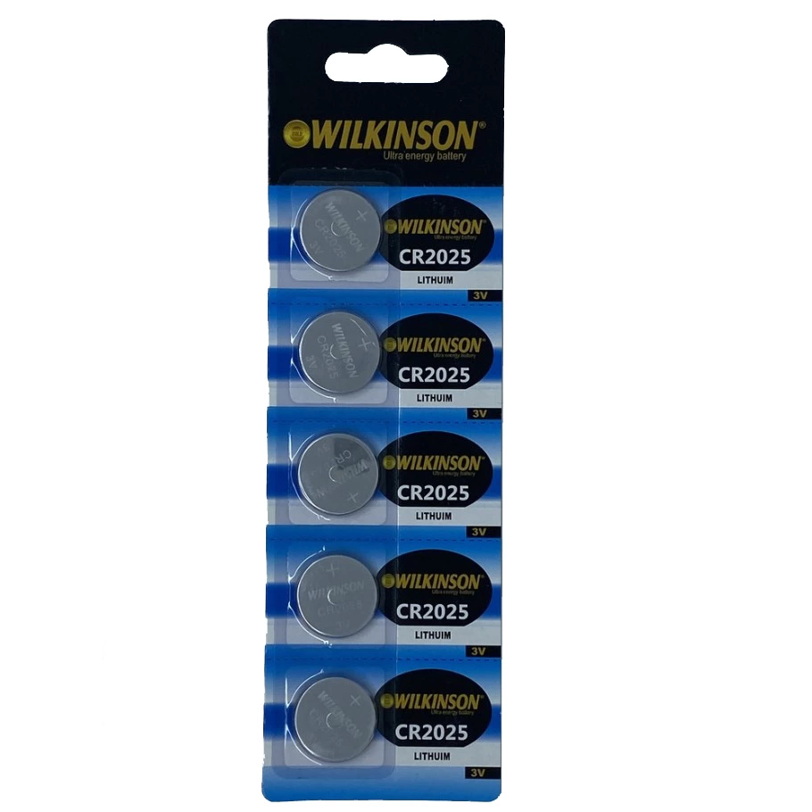 Evimdeyokyok Wilkinson 2025 3V Lityum Düğme Pil 5 Li Paket
