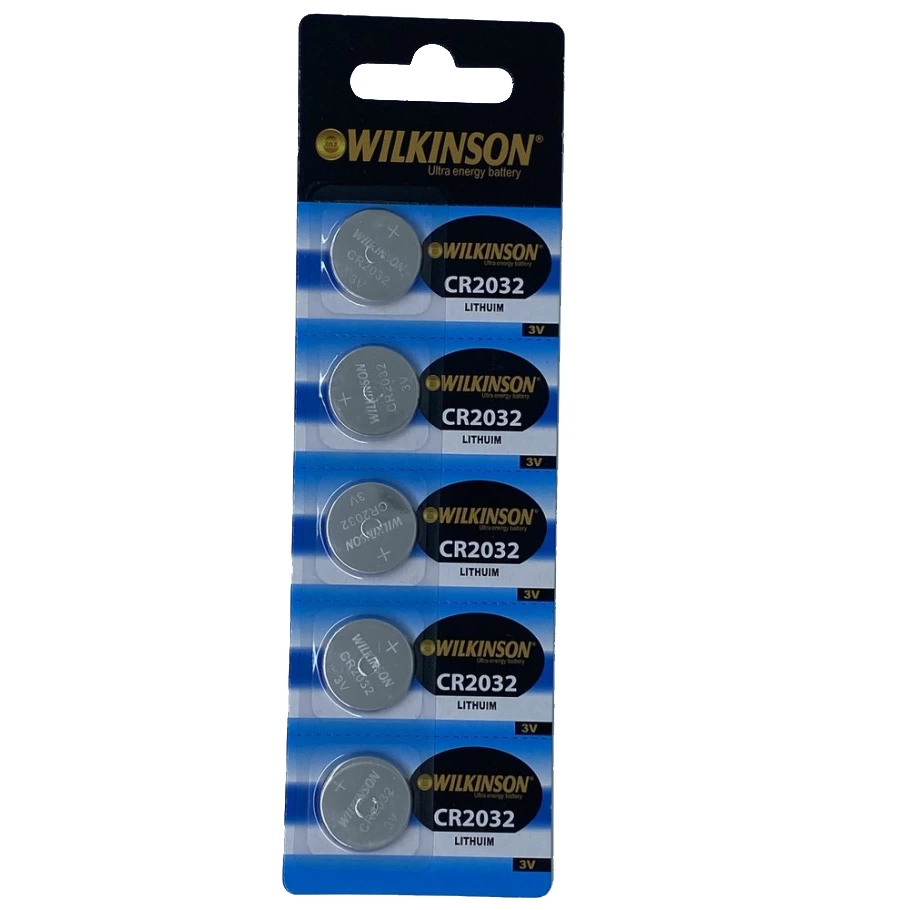 Evimdeyokyok Wilkinson 2032 3V Lityum Düğme Pil 5 Li Paket