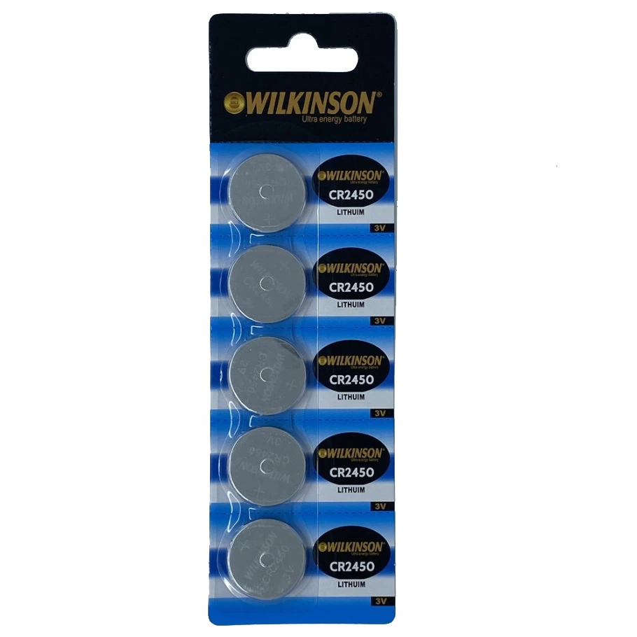 Evimdeyokyok Wilkinson 2450 3V Lityum Düğme Pil 5 Li Paket