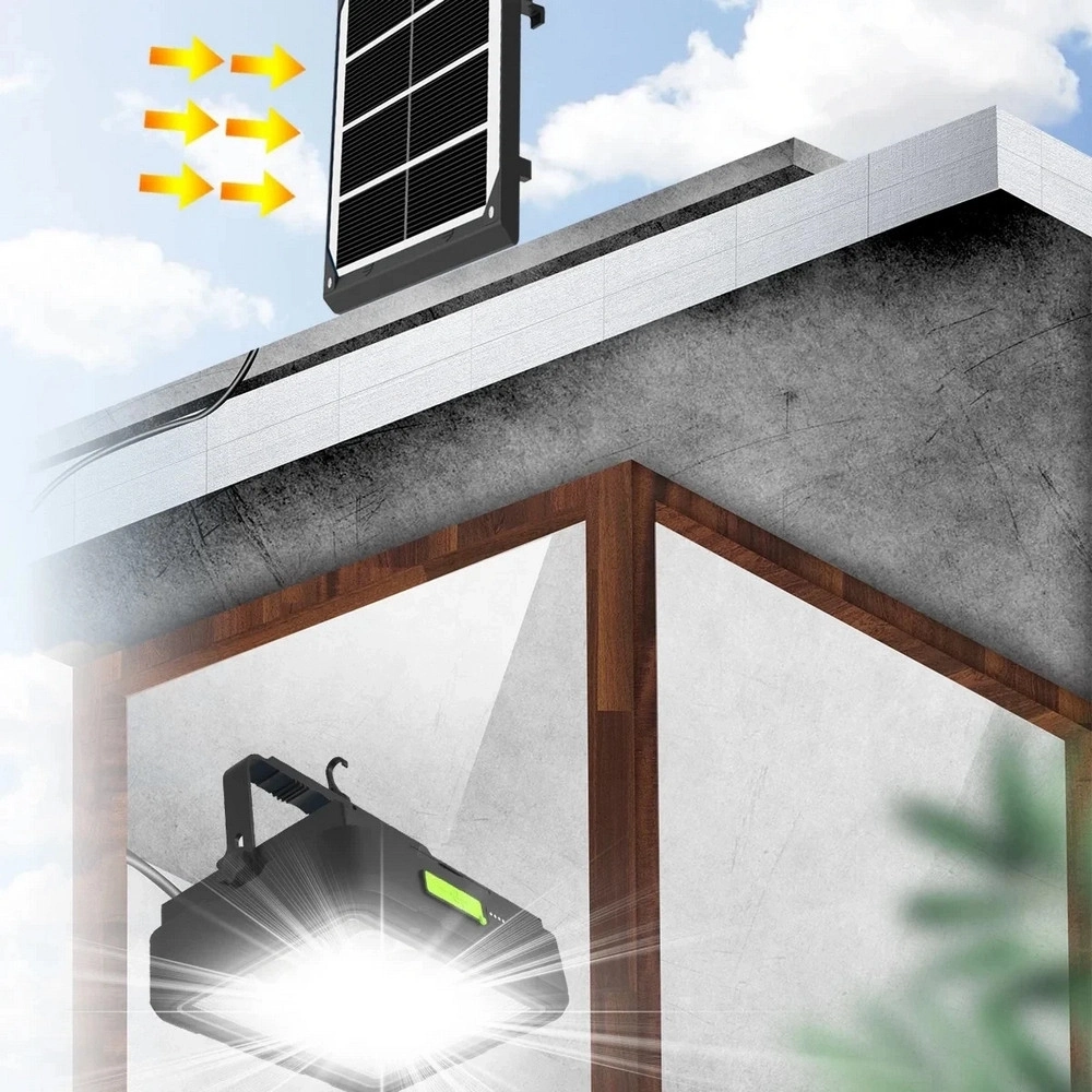 Evimdeyokyok Wison Ws-5570 150 Watt Güneş Enerjili Solar Kamp Feneri Projektör