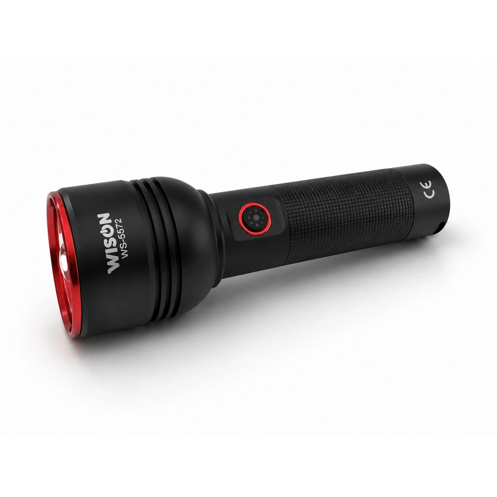 Evimdeyokyok Wison Ws-5572 20Watt 2000 Lümen Uzun Menzilli Usb Type-C Şarjlı El Feneri