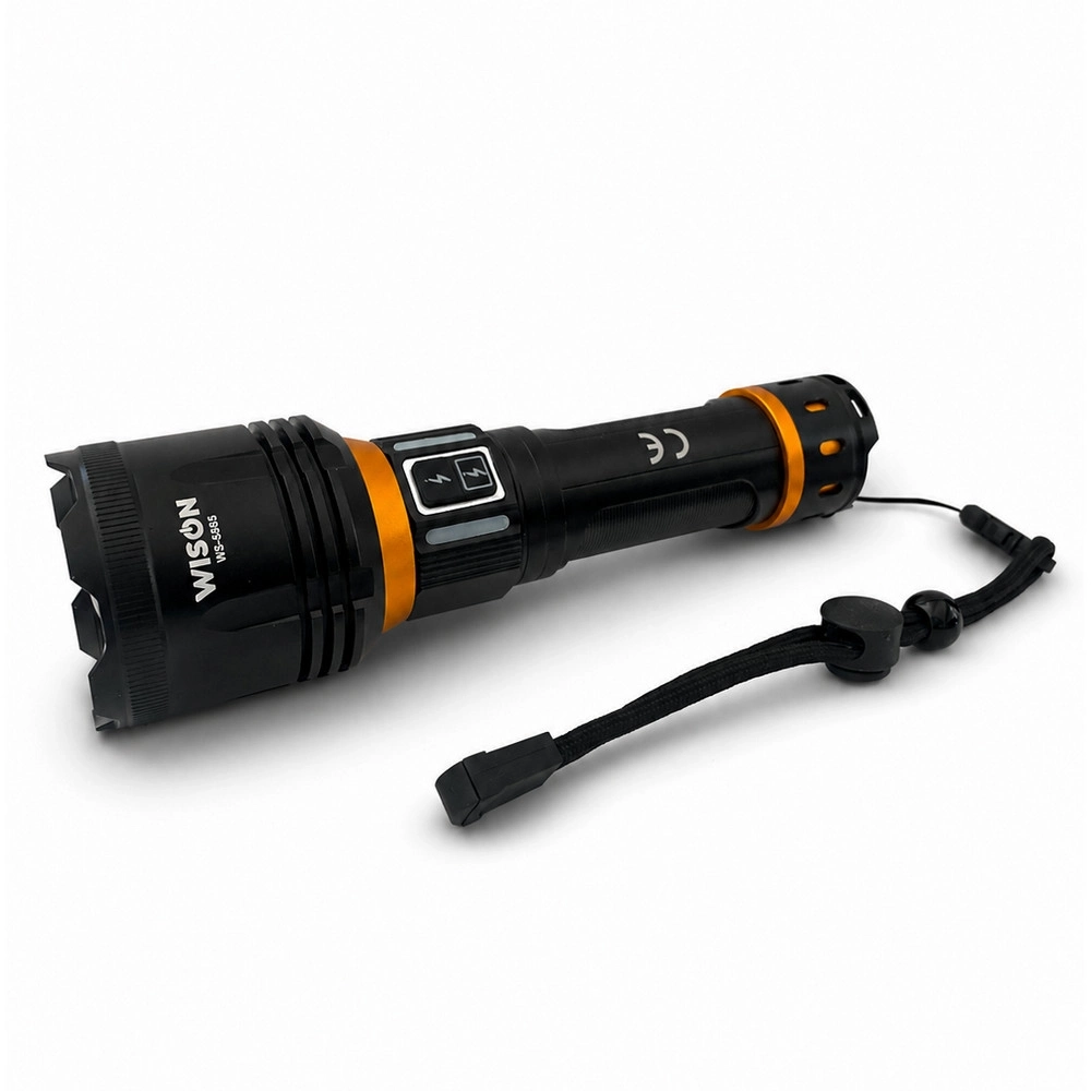 Evimdeyokyok Wison Ws-6565 25Watt 2300 Lümen Usb Type-C Şarjlı El Feneri