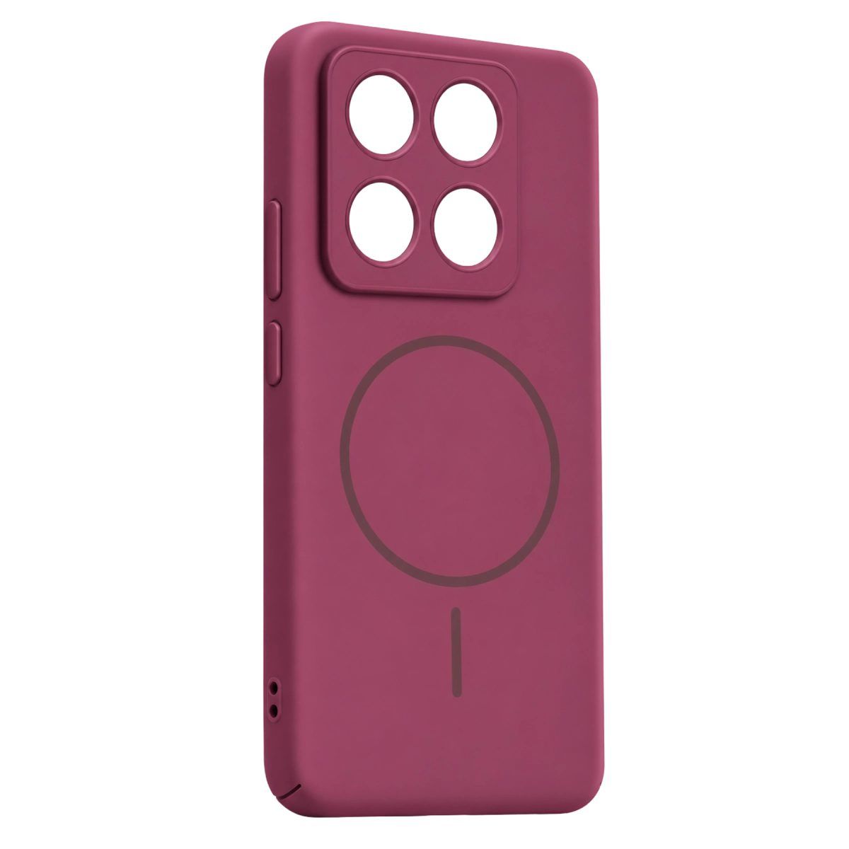 Evimdeyokyok Xiaomi Mi 14T Pro Mika Pc Magsafe Kapak - Bordo