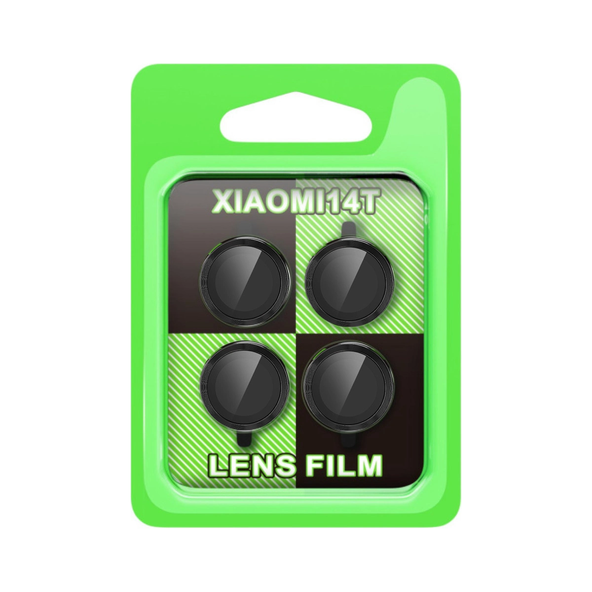 Evimdeyokyok Xiaomi Mi 14T Raze Metal Kamera Lens - Siyah