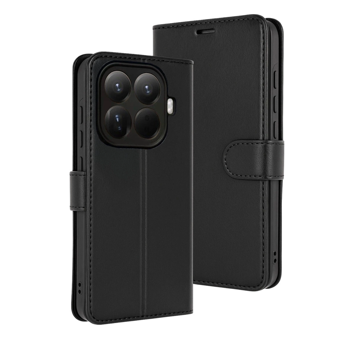 Evimdeyokyok Xiaomi Mi 15T Pro Trend S Plus Kapaklı Kılıf - Siyah