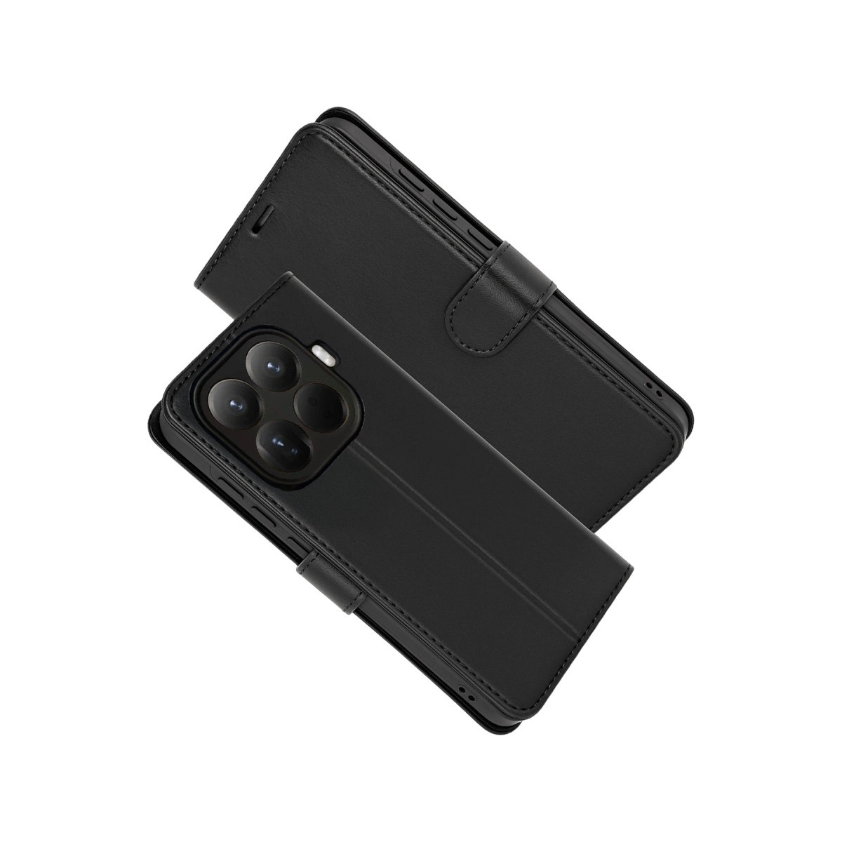 Evimdeyokyok Xiaomi Mi 15T Pro Trend S Plus Kapaklı Kılıf - Siyah