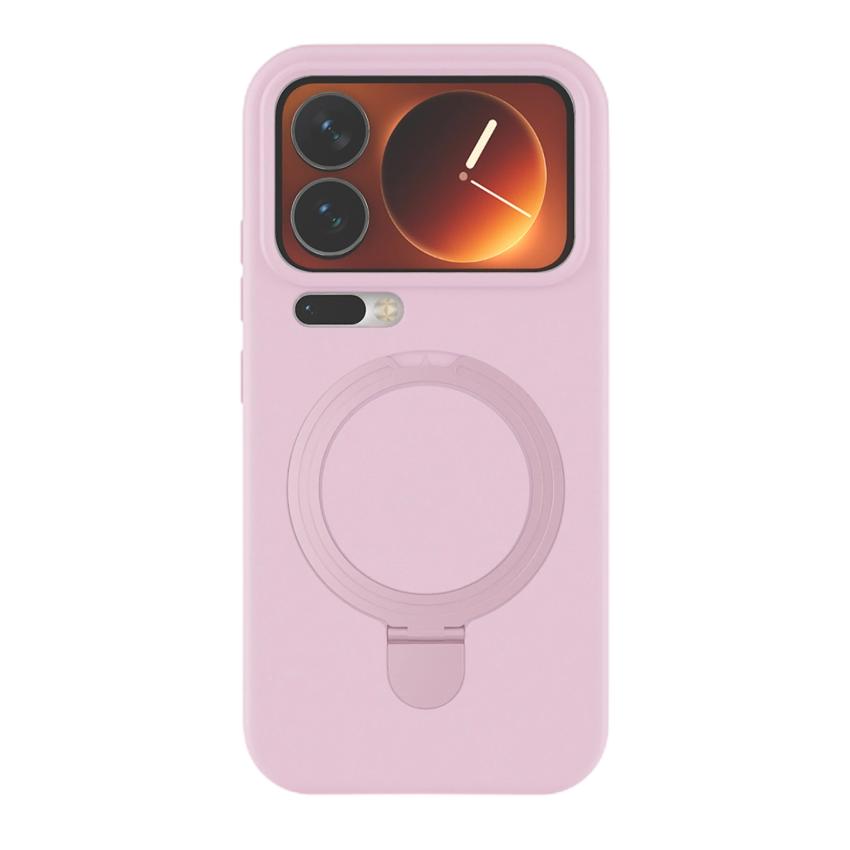 Evimdeyokyok Xiaomi Mi 17 Pro Max Regal Magsafe Standlı Kapak - Açık Pembe