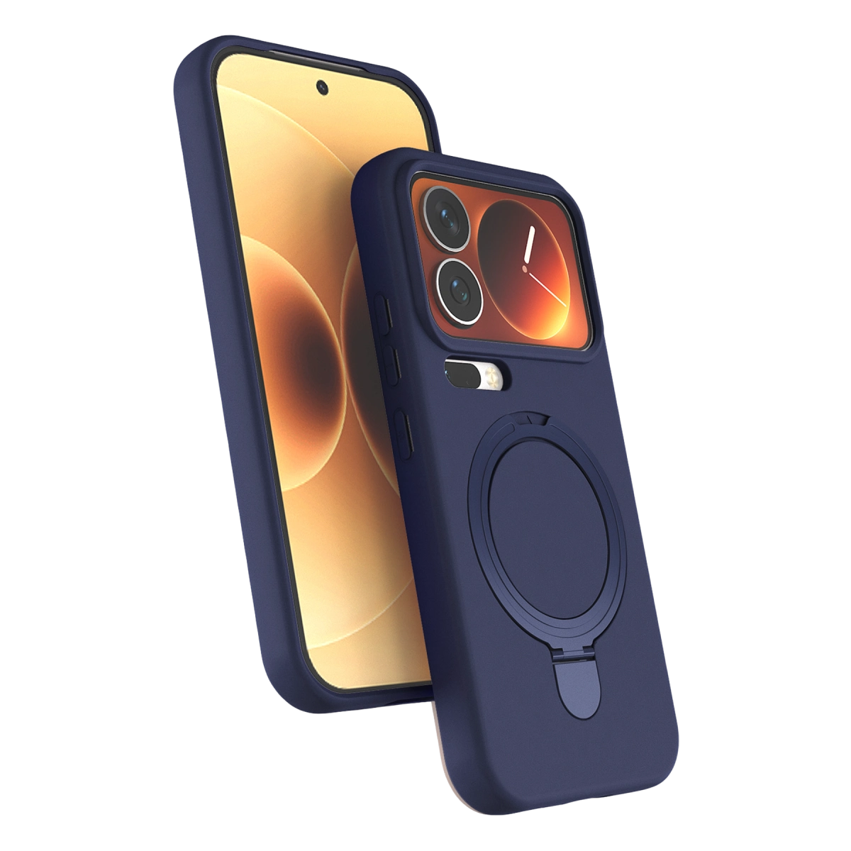 Evimdeyokyok Xiaomi Mi 17 Pro Max Regal Magsafe Standlı Kapak - Lacivert