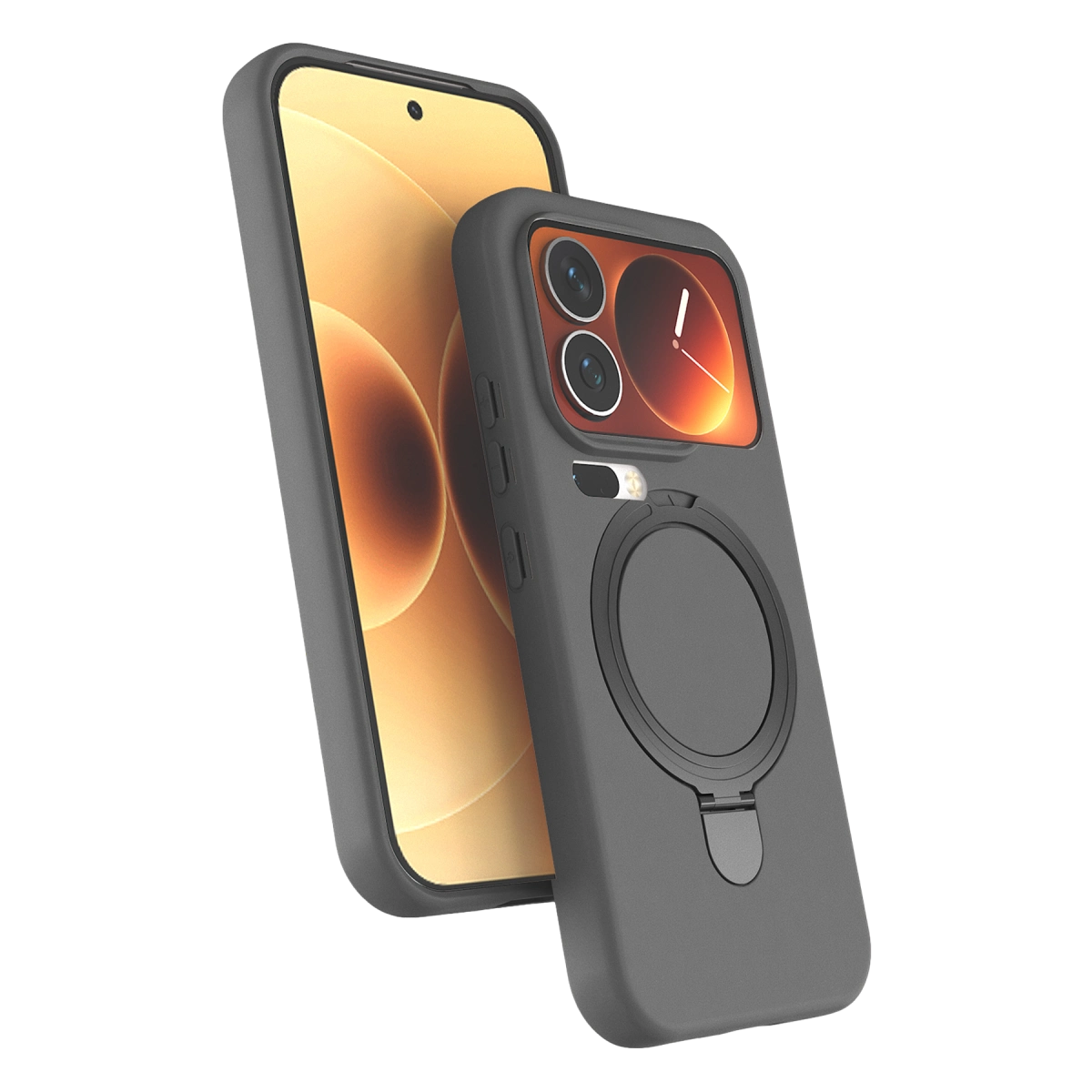 Evimdeyokyok Xiaomi Mi 17 Pro Regal Magsafe Standlı Kapak - Titan Gri
