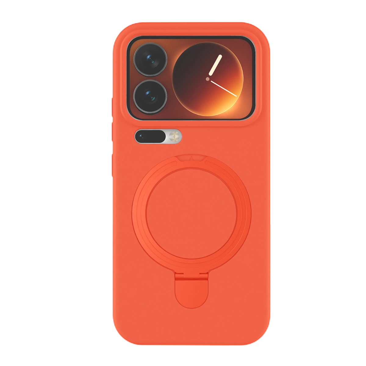 Evimdeyokyok Xiaomi Mi 17 Pro Regal Magsafe Standlı Kapak - Turuncu