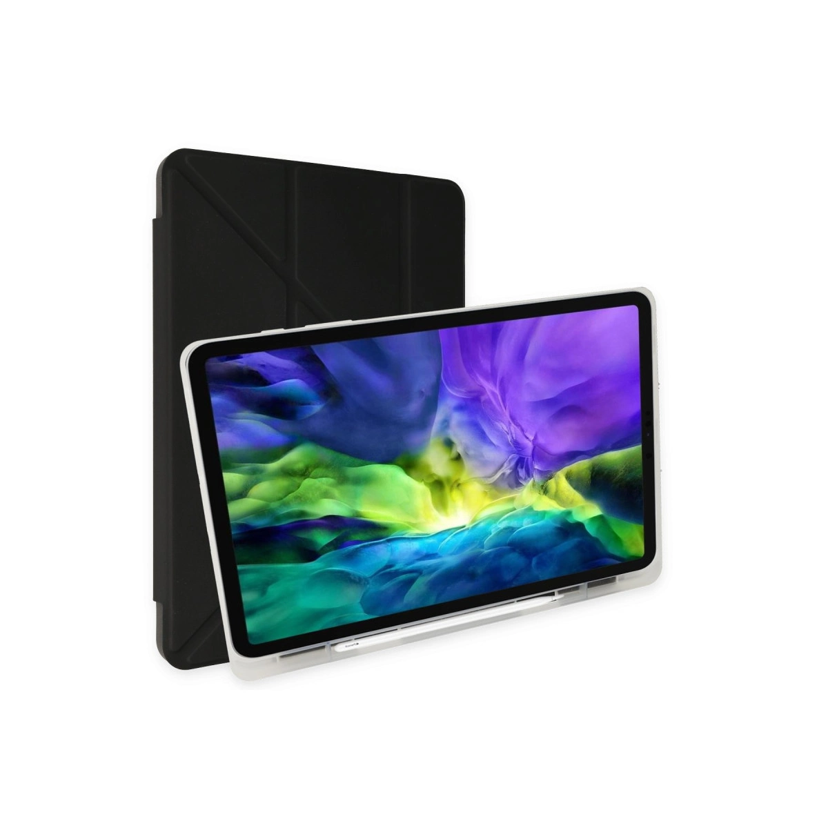 Evimdeyokyok Xiaomi Mi Pad 5 11 Kılıf Kalemlikli Mars Tablet Kılıfı - Siyah