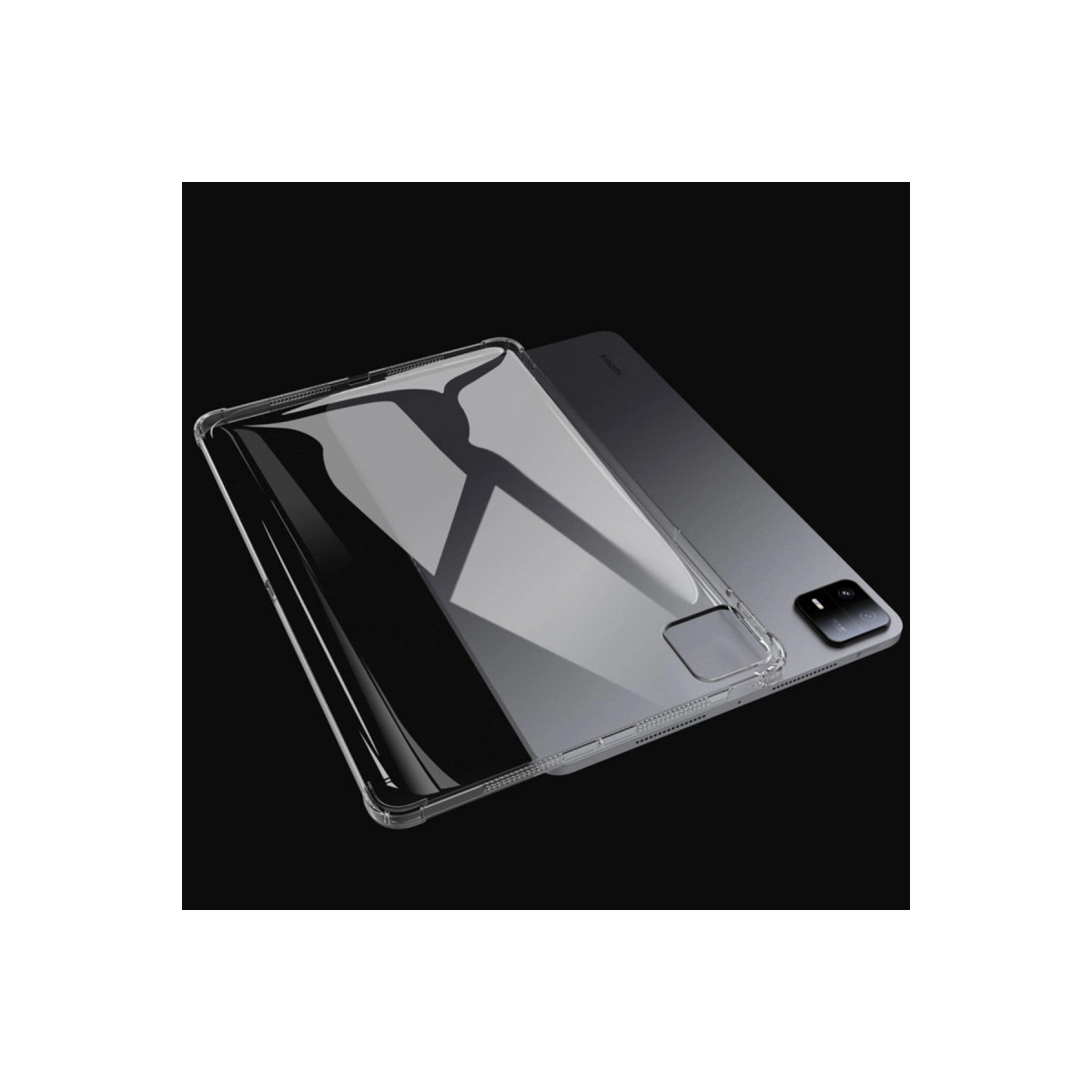 Evimdeyokyok Xiaomi Pad 6 Kılıf Anti Shock Tablet Silikon - Şeffaf