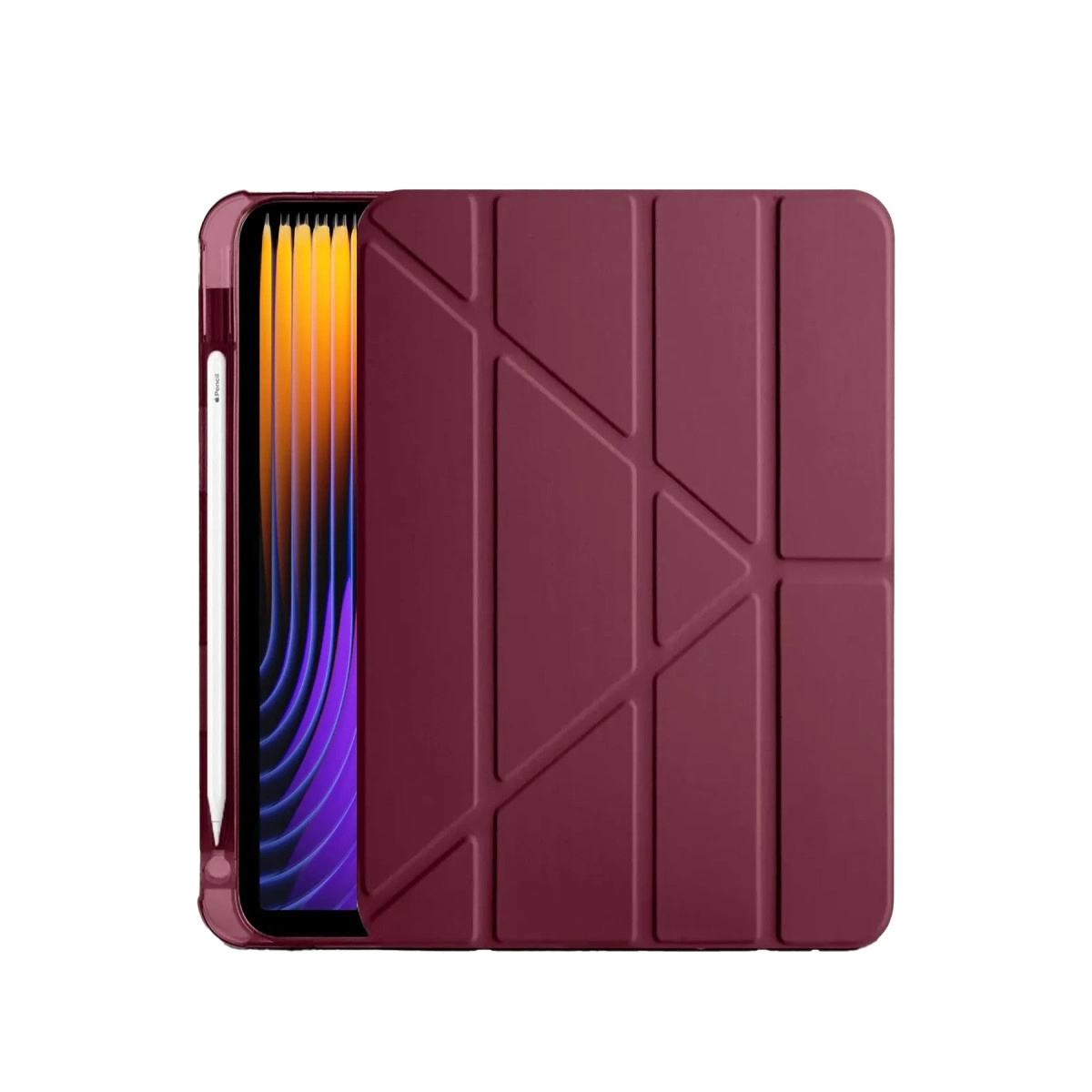 Evimdeyokyok Xiaomi Pad 7 Pro Kılıf Kalemlikli Mars Tablet Kılıfı - Mürdüm