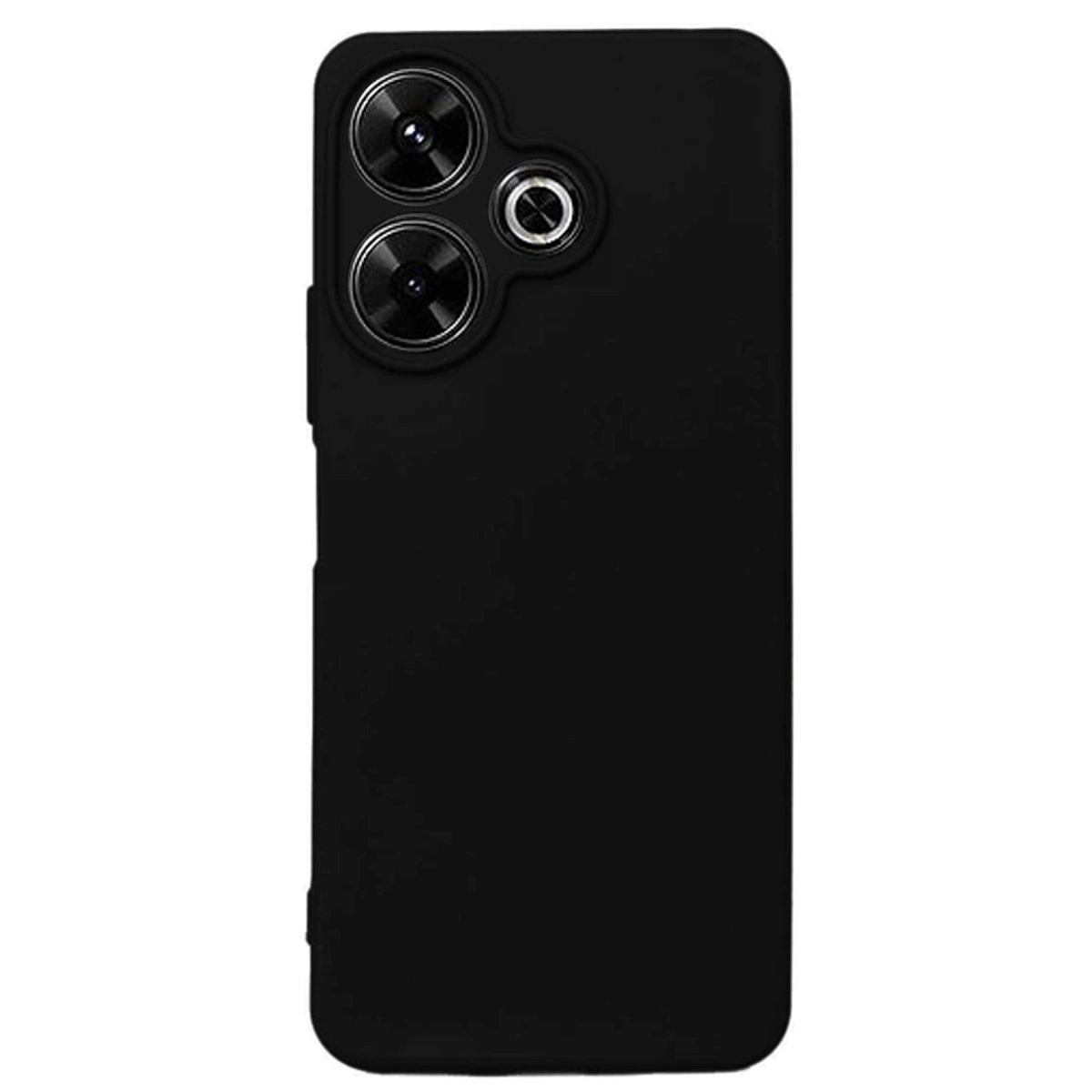 Evimdeyokyok Xiaomi Redmi 13 4G Kılıf First Silikon - Siyah